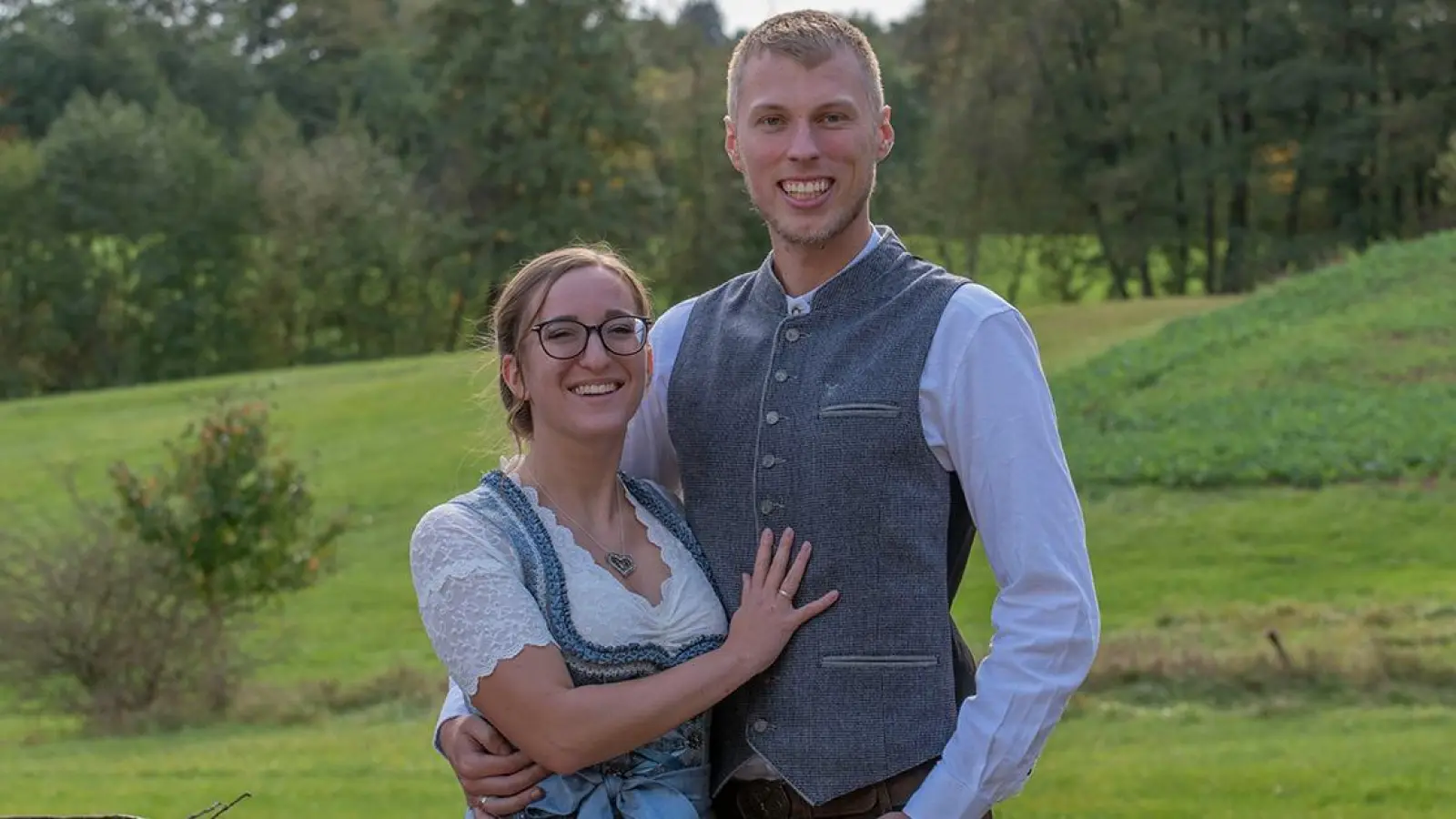 Das Bayreuther Prionzenpaar 2023: Ihre Lieblichkeit Melina I. und Seie Tollität Sebastian I. (Foto: Micha Langner)