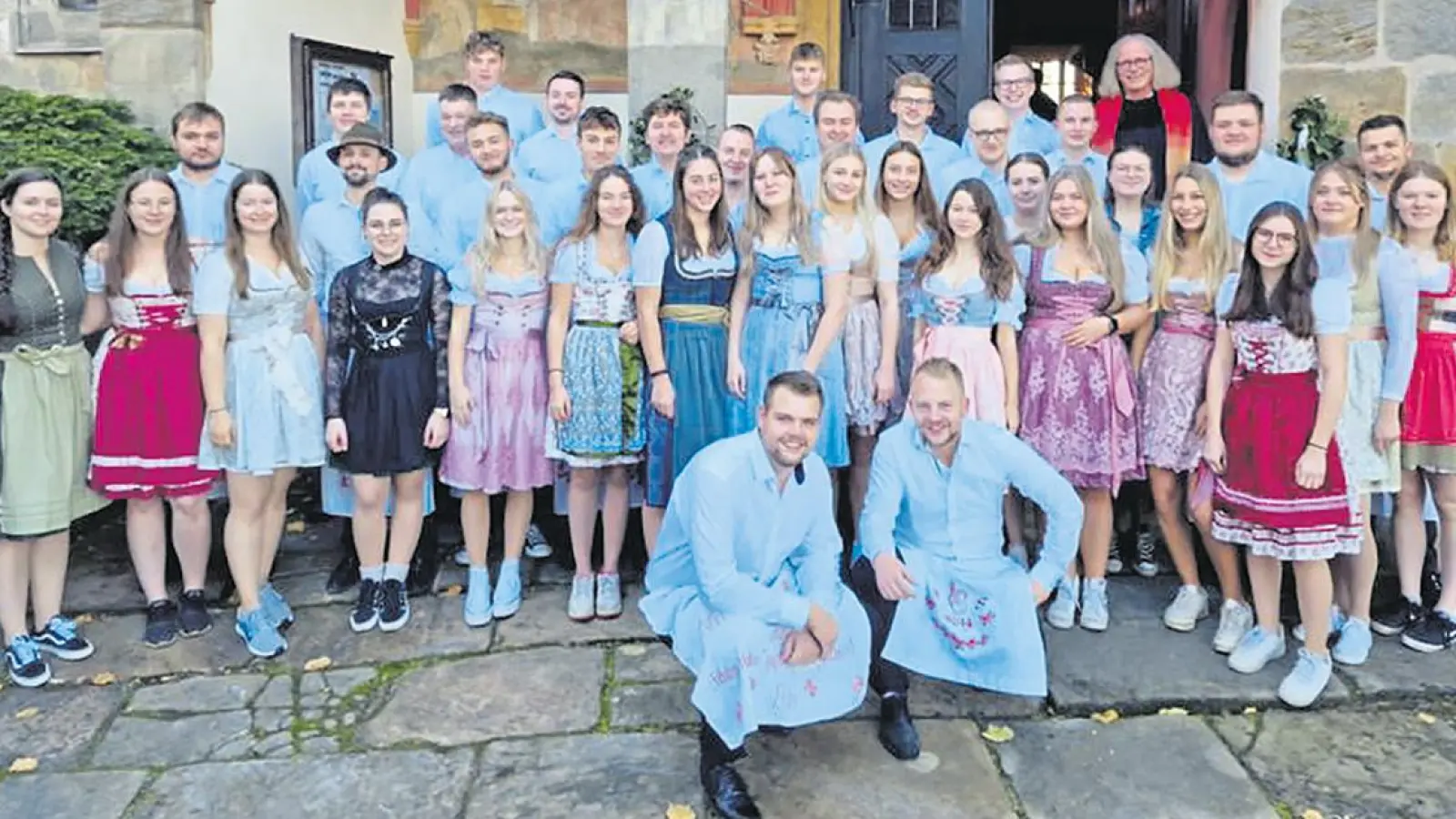 Die Geseeser Kerwaboschn und -madla e.V.: Verein mit Tradition. (Foto: red)