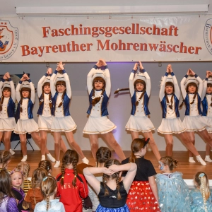 Buntes Treiben beim Kinderfasching der Mohrenwäscher.  (Foto: Dörfler )