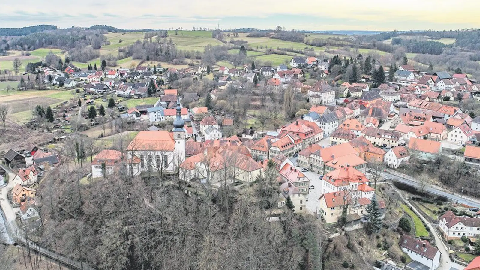 Weidenberg im Landkreis Bayern (Oberfranken). (Foto: Dörfler)