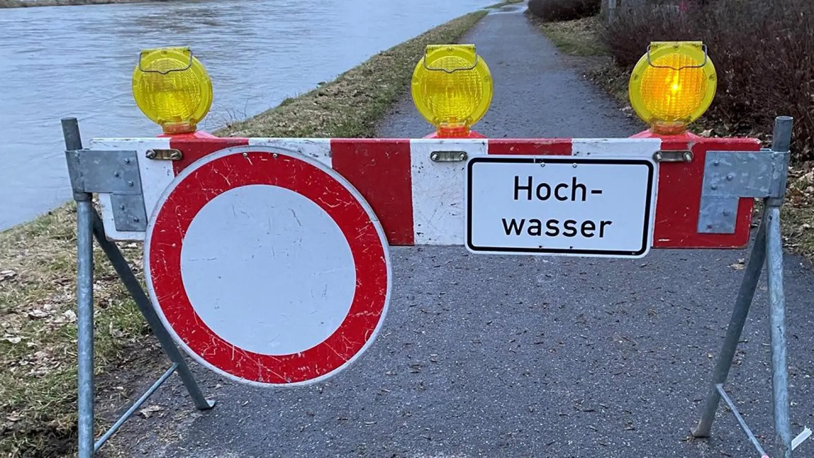 Hochwasserwarnung im Landkreis Bayreuth am 9. März 2023. (Foto: pixabay/conti69)