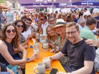Bei bestem Wetter wurde das Bayreuther Bürgerfest am heutigen Freitagabend eröffnet.  (Foto: sd)
