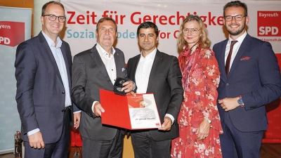 Christoph Rabenstein Verleihung Vollmar Medaille Foto Stefan Dörfler (Foto: Stefan Dörfler)