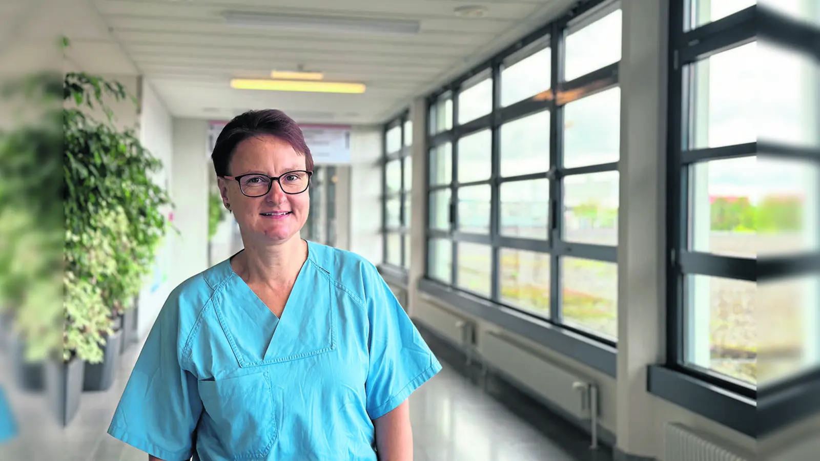 Gudrun Götz, zertifizierte Stillberaterin und Kinderkrankenschwester am Klinikum Bayreuth. (Foto: gmu)