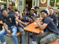 Viel los beim Fanfest des BBC Bayreuth auf dem Herzogkeller.  (Foto: sd)