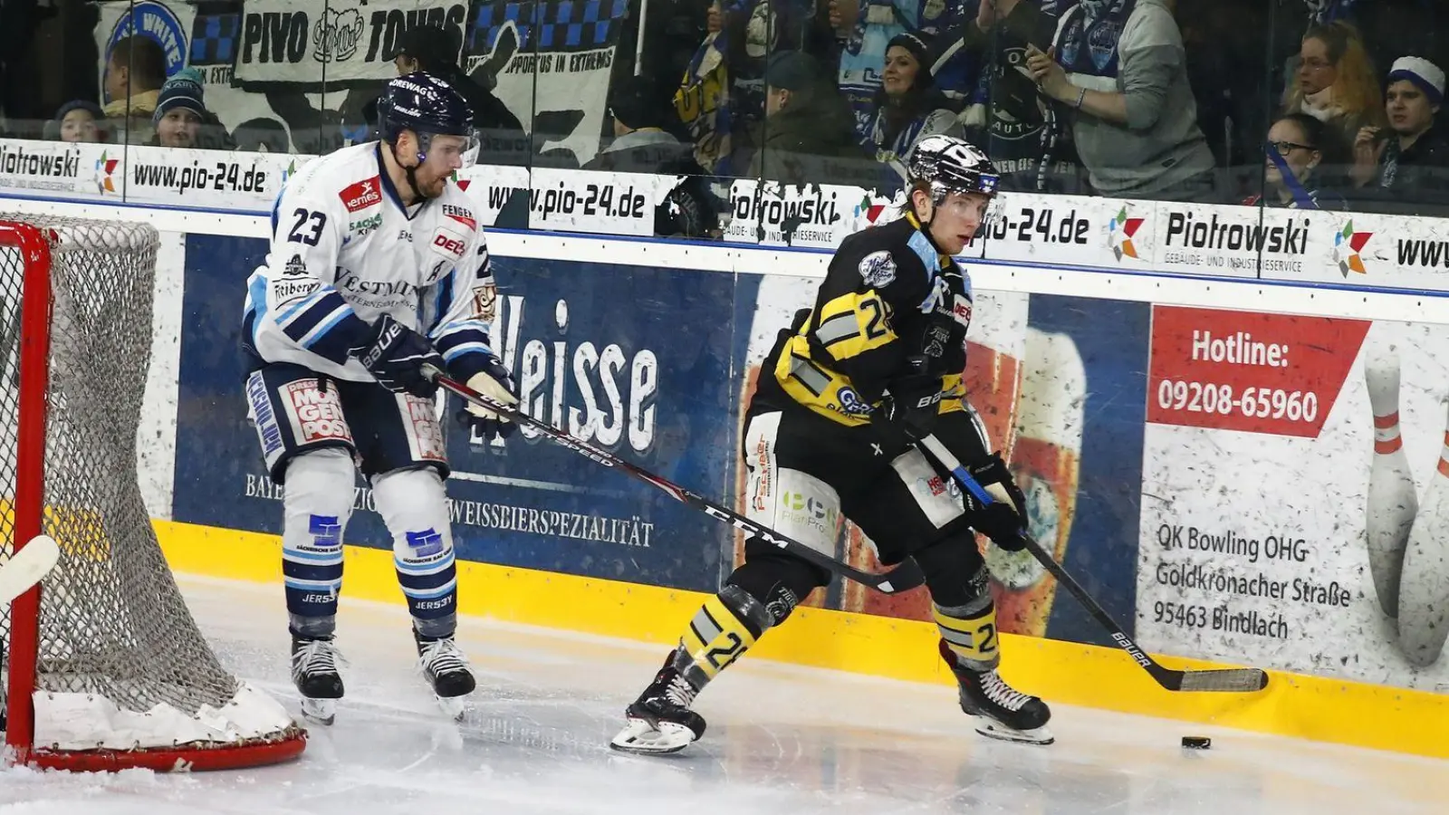 Die Tigers siegen über die Lausitzer Füchse 6:3 und überzeugen dabei weitgehend. (Foto: Peter Kolb)