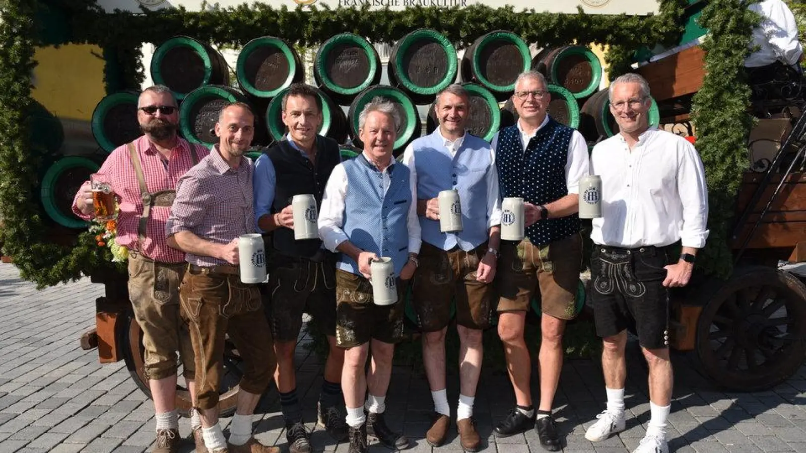 Startschuss für das Bayreuther Volksfest 2023 (Foto: Stefan Dörfler)