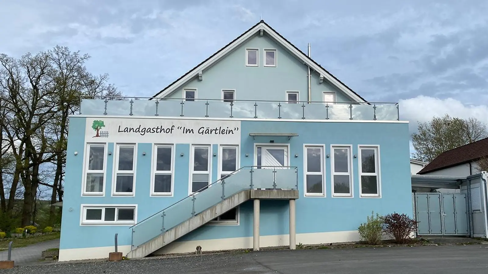 Frühere Gaststätte: Noch im Mai plant die Kitaleitung den Umzug in die neue Einrichtung „Im Gärtlein”. (Foto: Lenkeit)