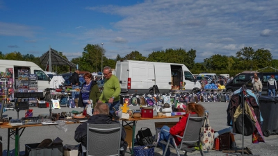 Der große Herbstflohmarkt auf dem Volksfestplatz (Foto: sd)