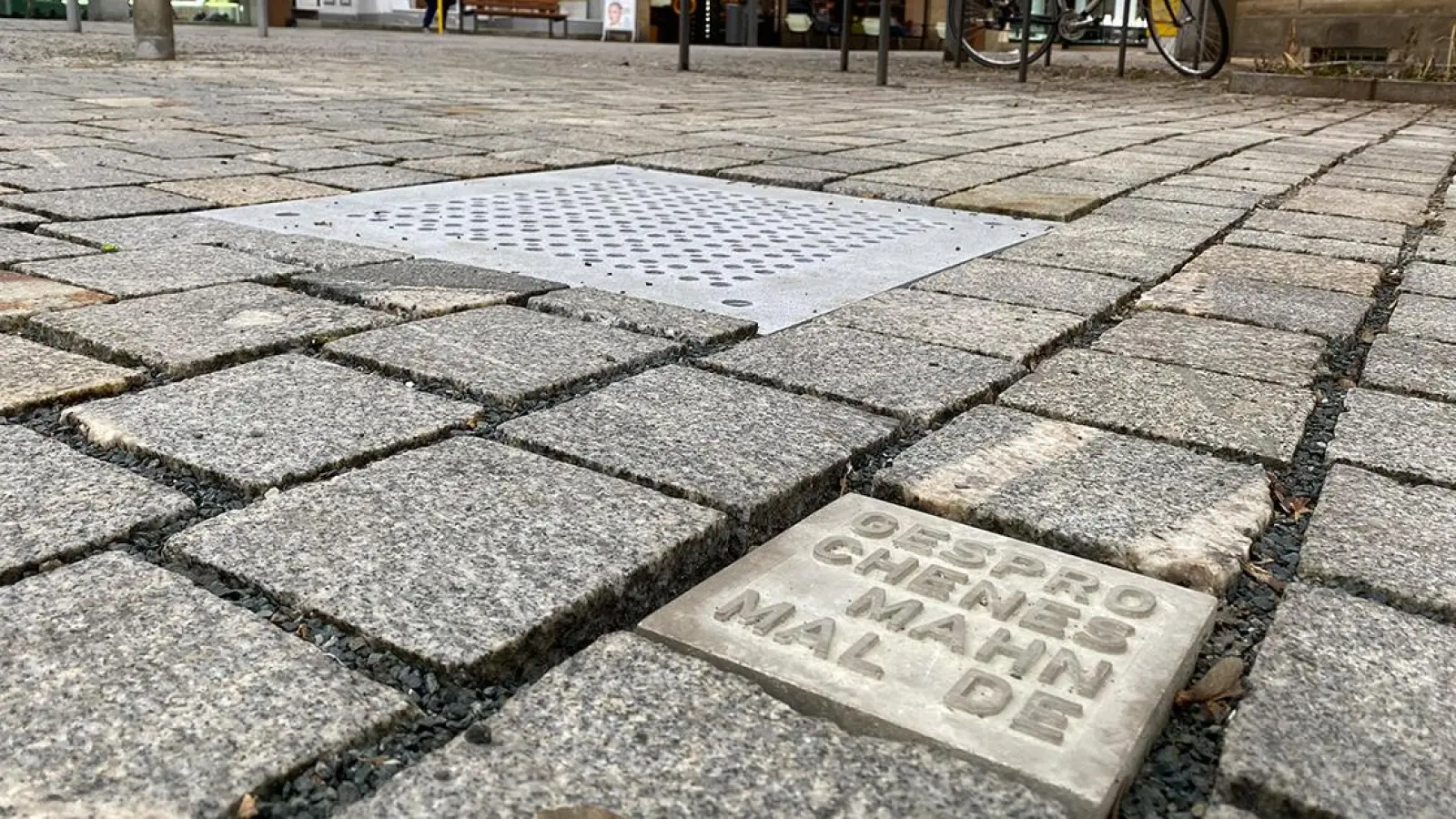 Bayreuth Holocaust Mahnmal Sternplatz (Foto: Lenkeit)