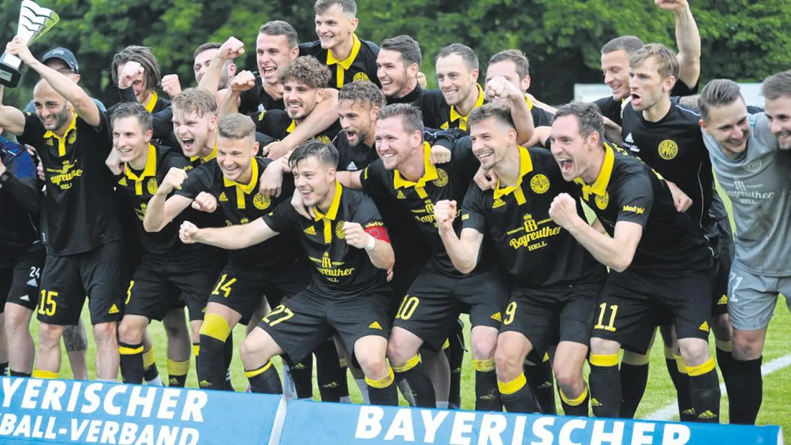 Nach 15 Jahren hat sich die SpVgg Bayreuth wieder für den DFB-Pokal qualifiziert. (Foto: Andi Bär)