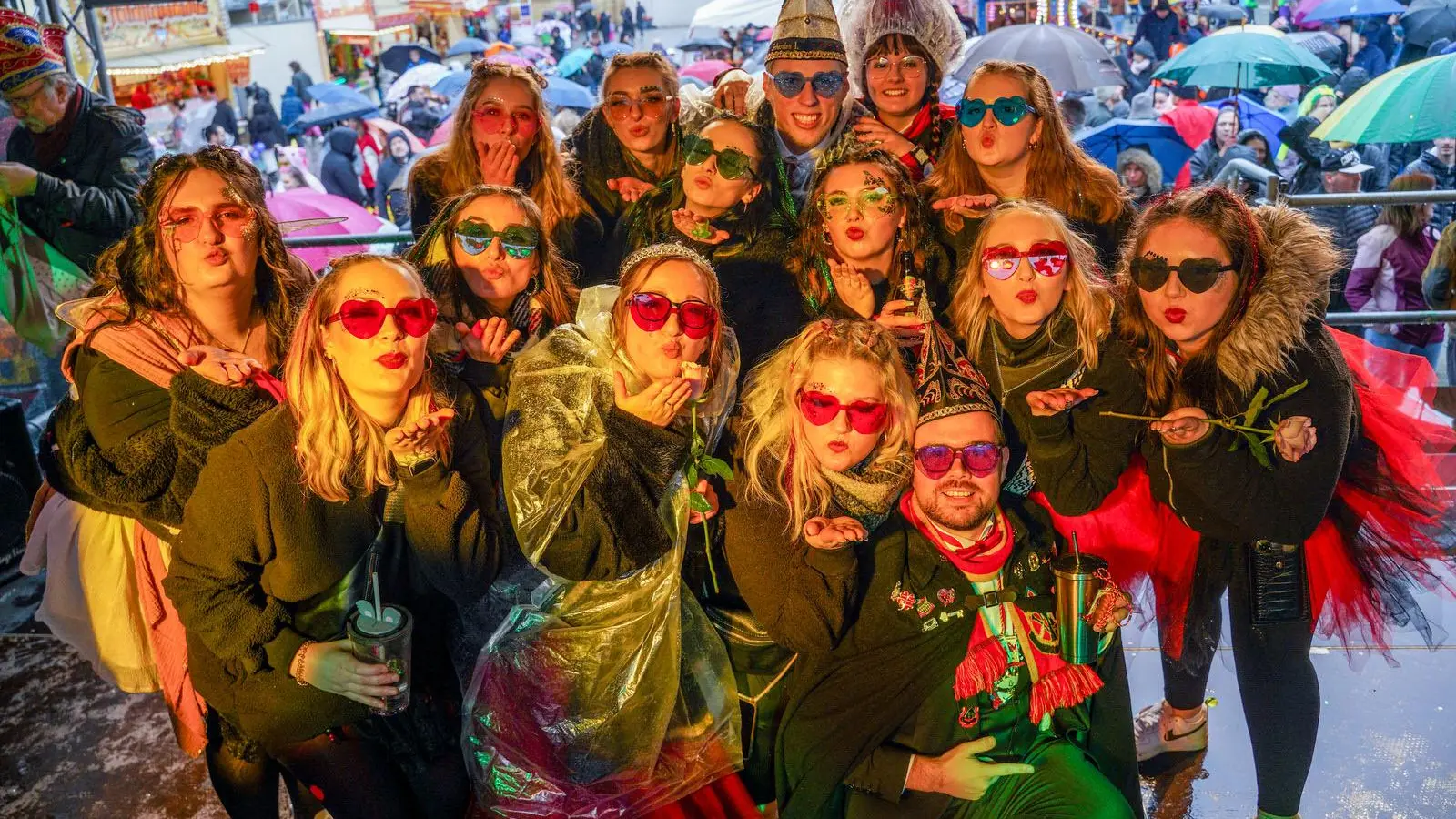 Eines der Faschings-Highlights in Bayreuth: Der große Faschingsumzug.  (Foto: sd)