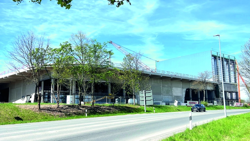 Außergewöhnliche Architektur: Neubau der Brauerei Maisel – kein klassischer Industriebau.  (Foto: W. Munzert)
