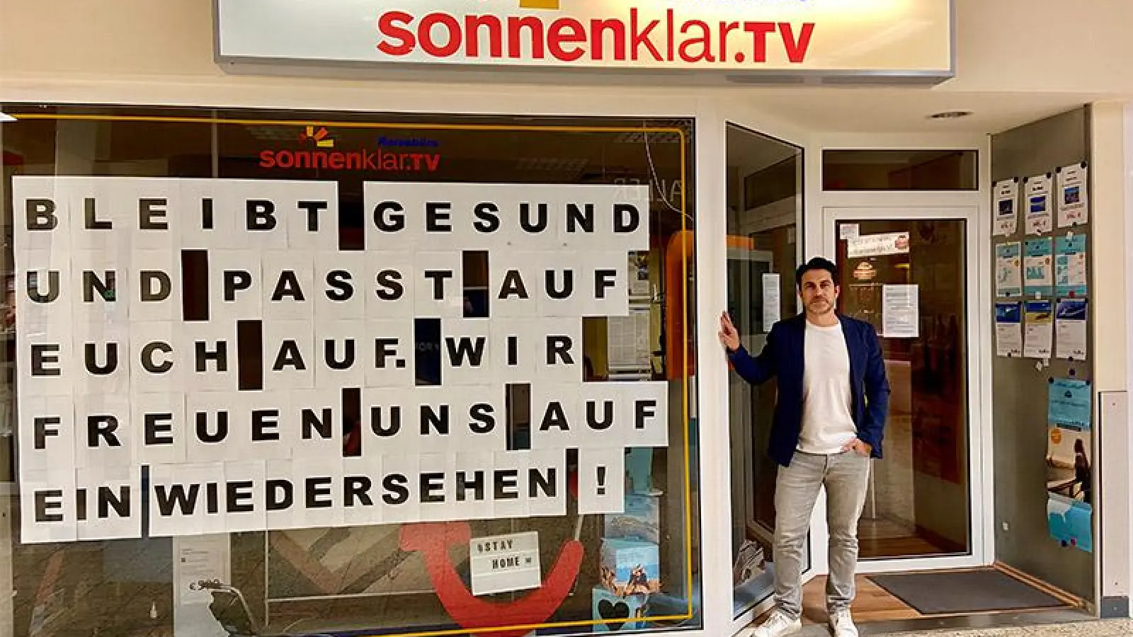 Bayreuther in der Corona-Krise: Sonnenklar TV Reisebüro (Foto: red)