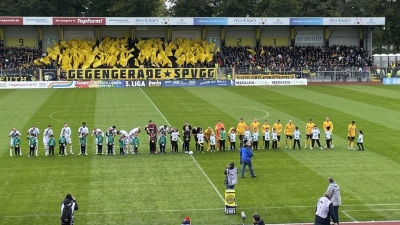 SpVgg vs. Dresden: Spielverlauf zufriedenstellend - Gästefans randalieren (Foto: inBayreuth.de)