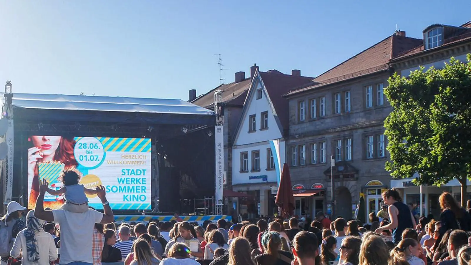 Sommerkino – Foto: Stadtwerke Bayreuth (Foto: inBayreuth.de)