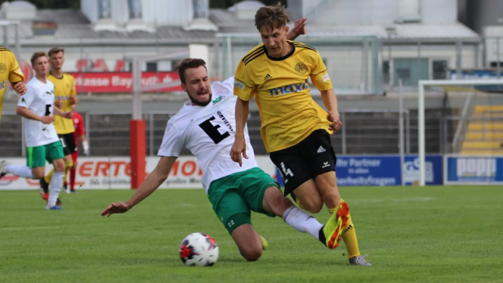 Dennis Lippert kam im Testspiel gegen Ammerthal bereits zum Einsatz. (Foto: Thomas Nietner)