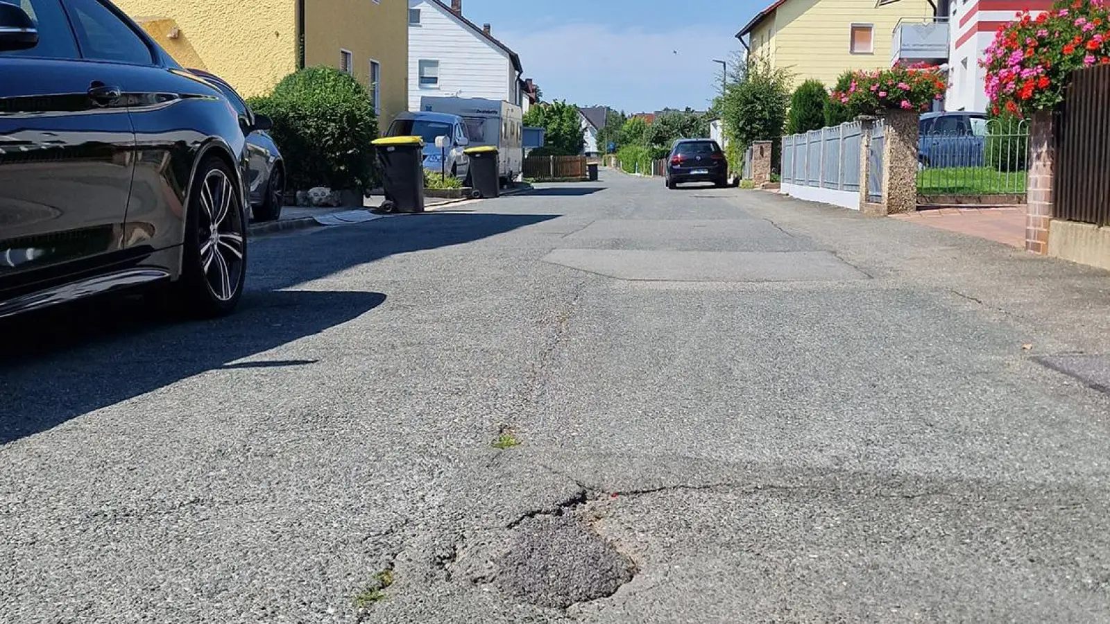 Eckersdorf: Neuer Kanal in zwölf Bauabschnitten. (Foto: Hacker)