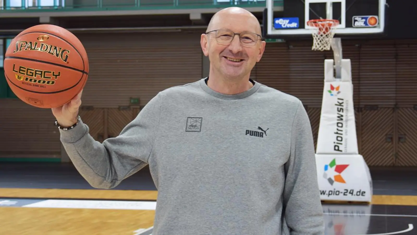 Mladen Drijencic, Head Coach von Basketball-Bundesligist medi Bayreuth. (Foto: Lenkeit)