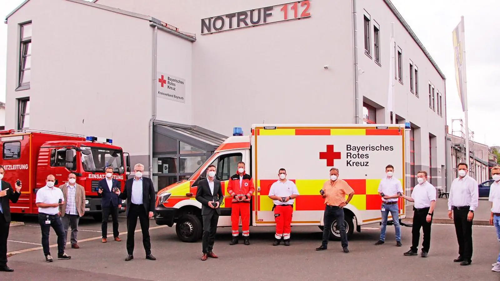 Lokalnachrichten in Bayreuth: Neue Meilenstein im Projekt TETRA-Alarmierung (Foto: red)