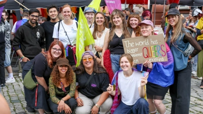 Für mehr Toleranz: Der CSD in Bayreuth.  (Foto: sd)