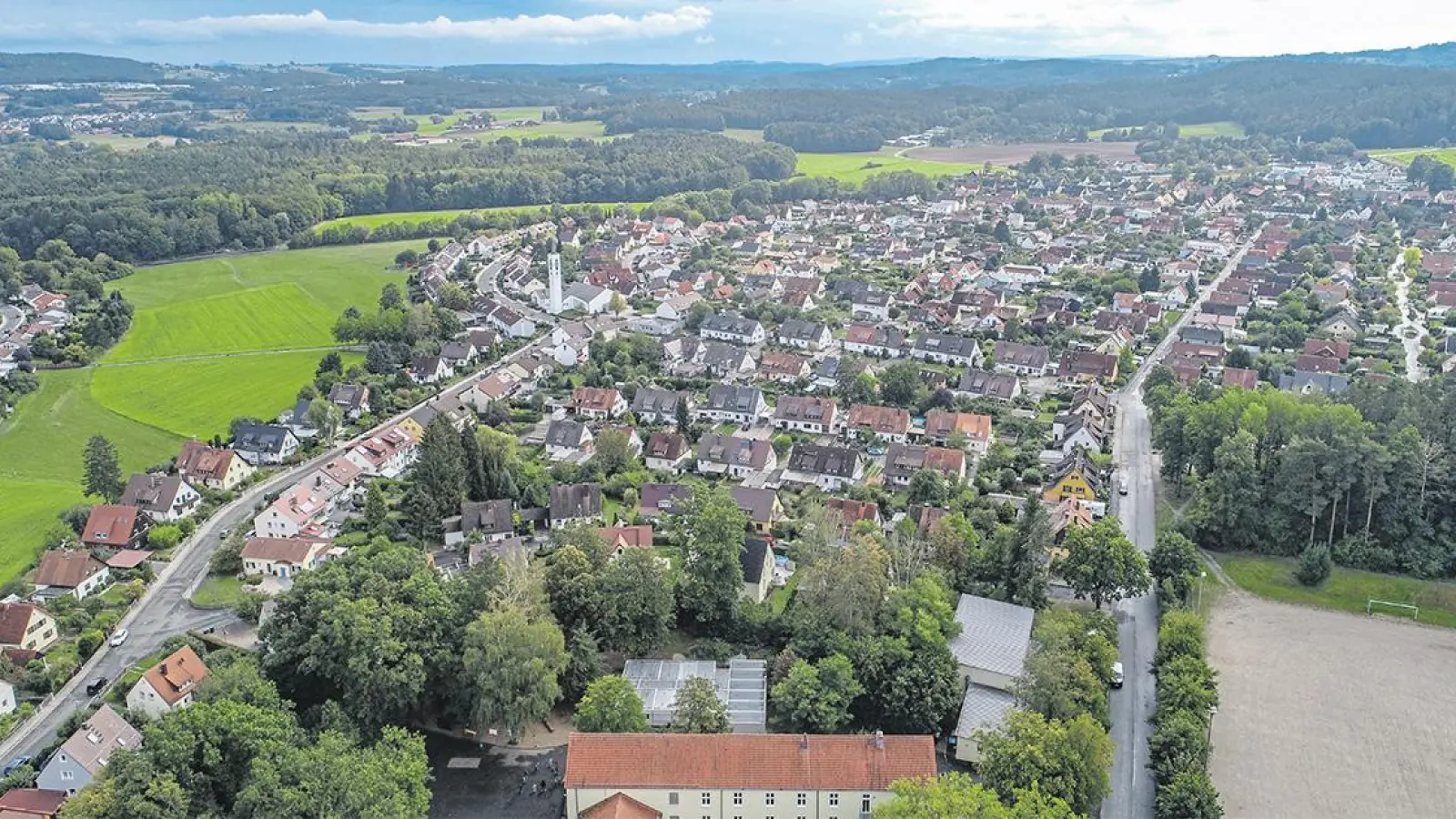 Bayreuth-Saas in Blickrichtung Süden. (Foto: Dörfler)