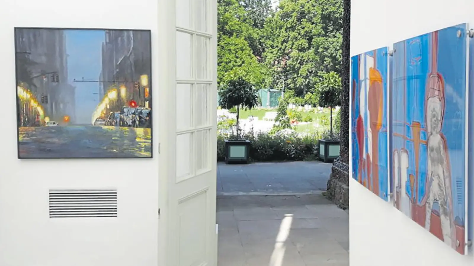 Am heutigen Sonntag um 10 Uhr öffnet die Sommerausstellung des Kunstvereins Bayreuth im Neuen Schloss der Eremitage ihre Pforten. In diesem Jahr läuft die Ausstellung bis zum 22. August, eine Woche länger als sonst üblich. (Foto: red)