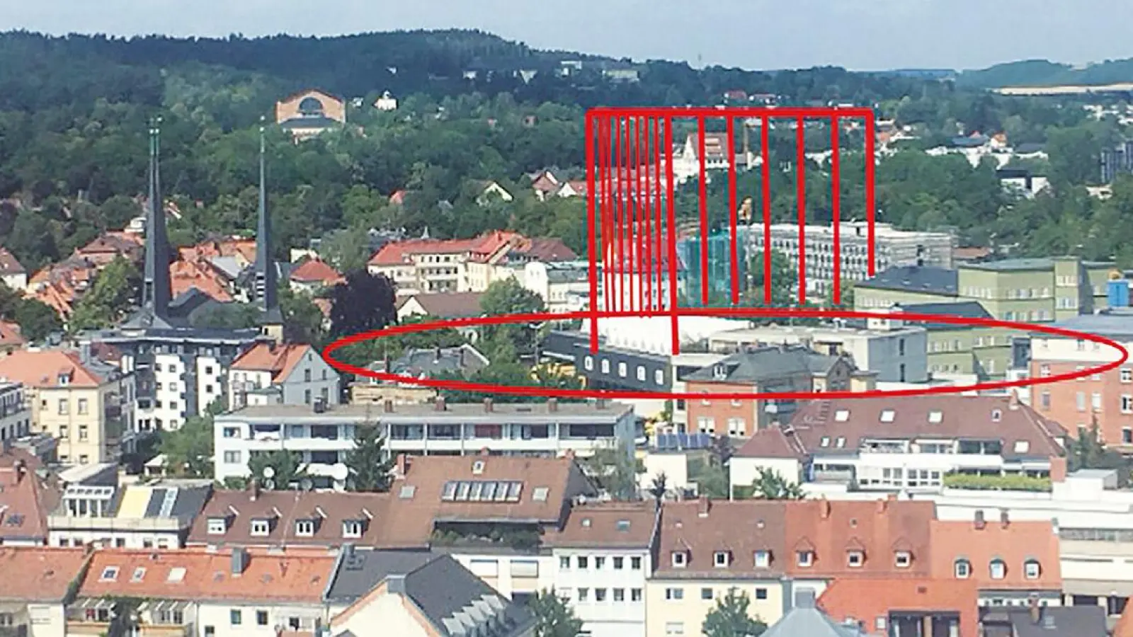 Nachrichten Bayreuth: Hingucker mit Rooftop-Bar für Bayreuth (Foto: Landesdenkmalrat)