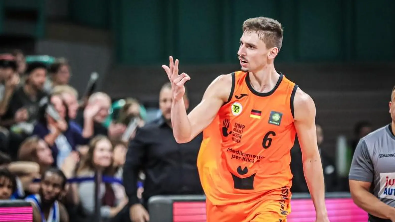 Mannschaftskapitän Moritz Plescher, Topscorer beim Heimsieg gegen Karlsruhe am vergangenen Samstag, soll auch gegen Wolmirstedt wieder performen. (Foto: Thorsten Ochs)