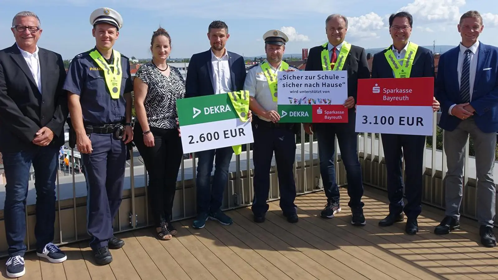 V.l.n.r.: Max Küspert, Kreisverkehrswacht Bayreuth e. V (Foto: Sandra Hempfling, Kreisverkehrswacht Bayreuth e. V)