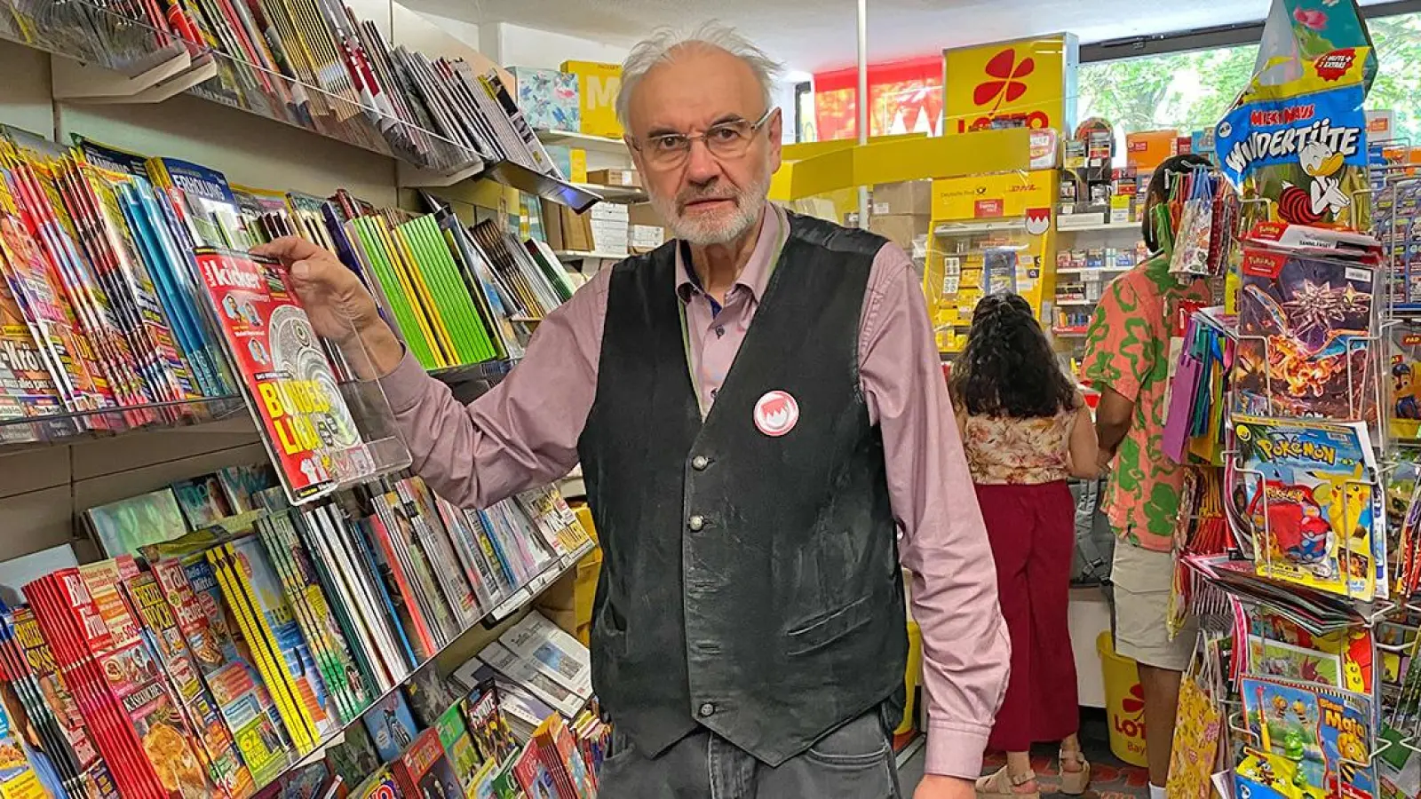 Presseshop Popp in Bayreuth: Zehn Einbrüche in 36 Jahren (Foto: Lenkeit)