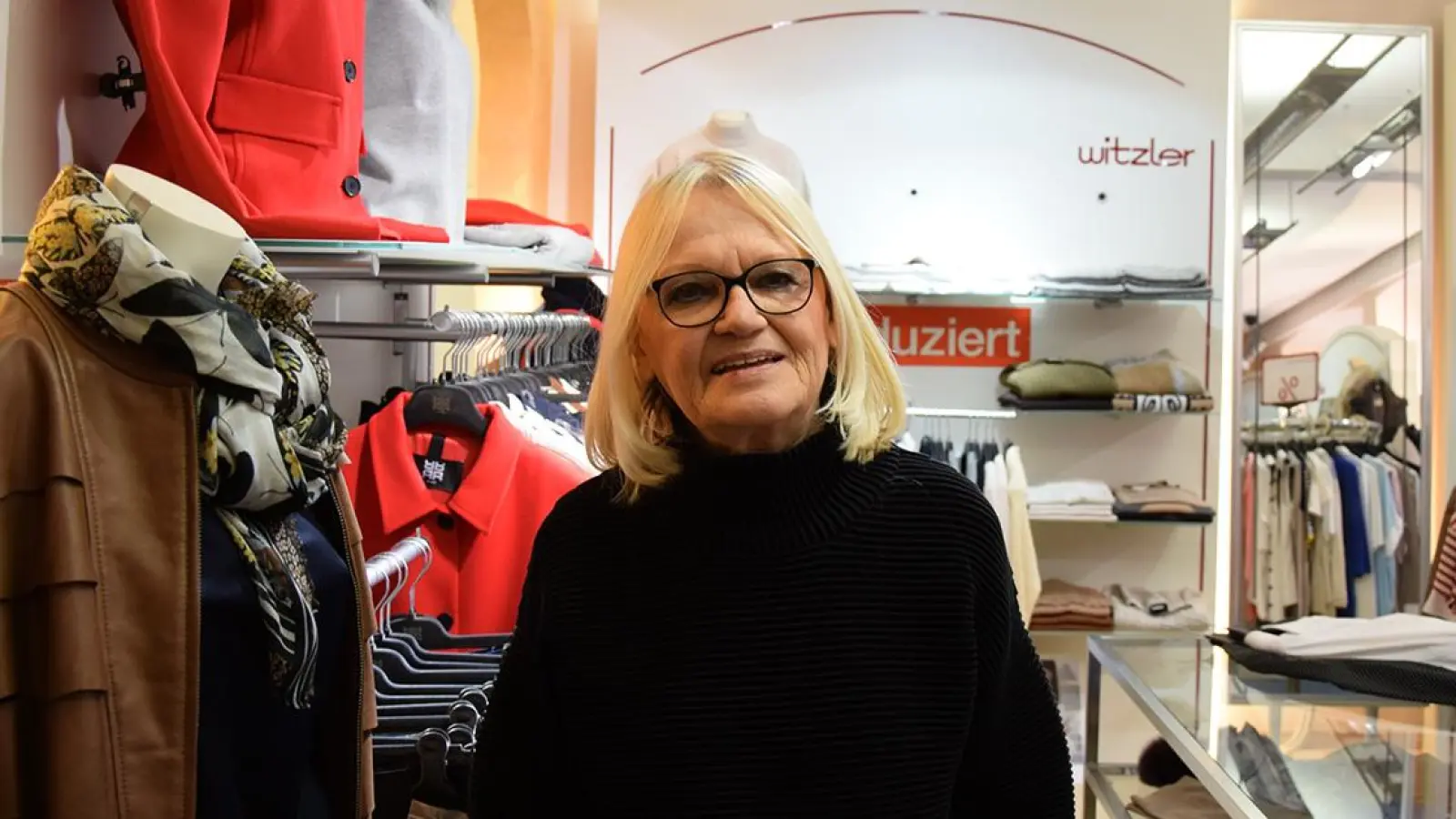 Das Modehaus Witzler in Bayreuth schließt zum 31. Dezember 2022. (Foto: Lenkeit)