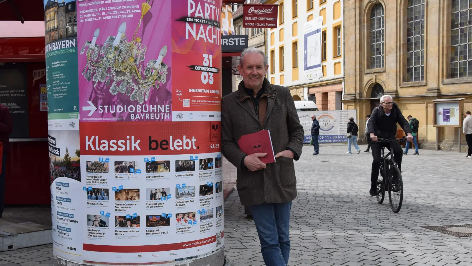Eher Konzert als Oper: Clemes Lukas spricht über die Musica Bayreuth, die am 6. April startet. (Foto: Lenkeit)