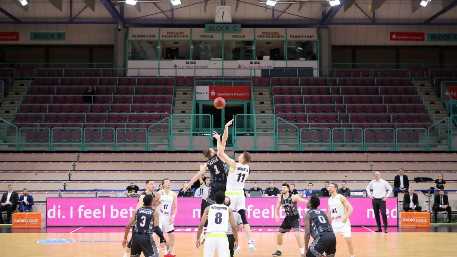 medi Bayreuth: FIBA-Wettbewerbe ausgesetzt (Foto: medi Bayreuth)