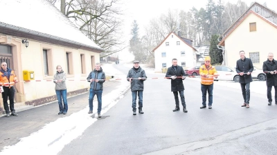 Lokalnachrichten in Bayreuth: Kreisstraße BT19 in Prebitz fertig (Foto: Jessica Mohr)