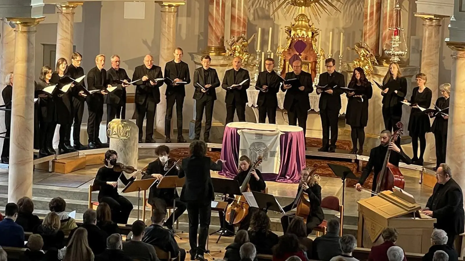 Der Kammerchor der Schlosskirche Bayreuth. (Foto: red)