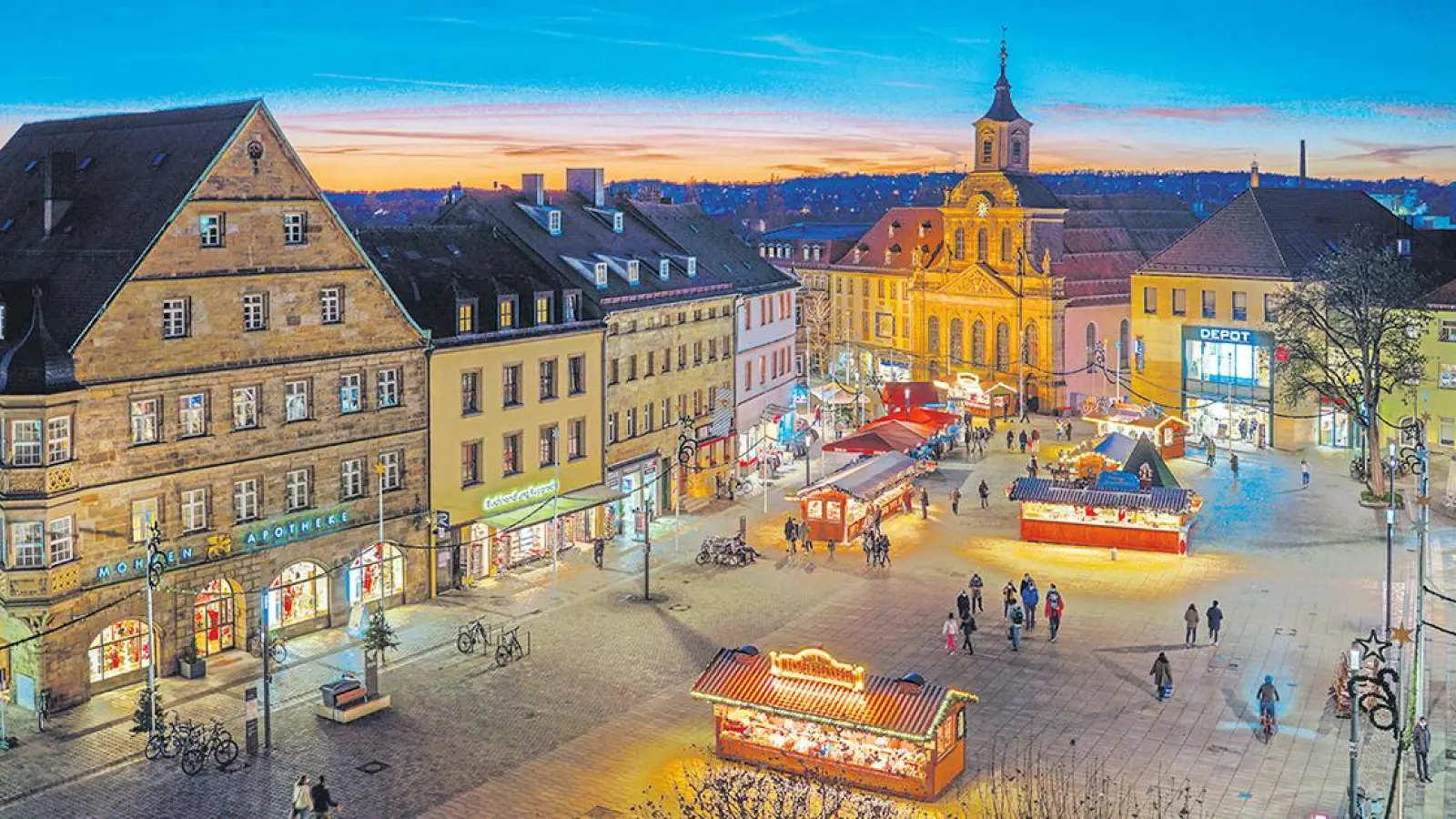 Nachrichten Bayreuth: Ein wenig Glanz in dunklen Zeiten (Foto: Stefan Dörfler)