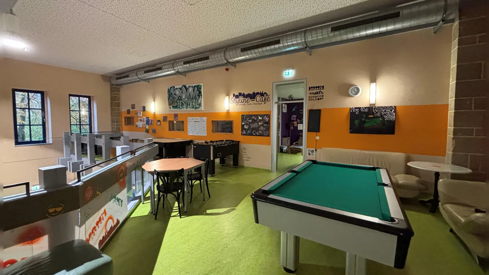 Das Kommunale Jugendzentrum (KOMM) der Stadt Bayreuth lädt im November zu zahlreichen Aktivitäten ein. (Foto: Stadt Bayreuth)