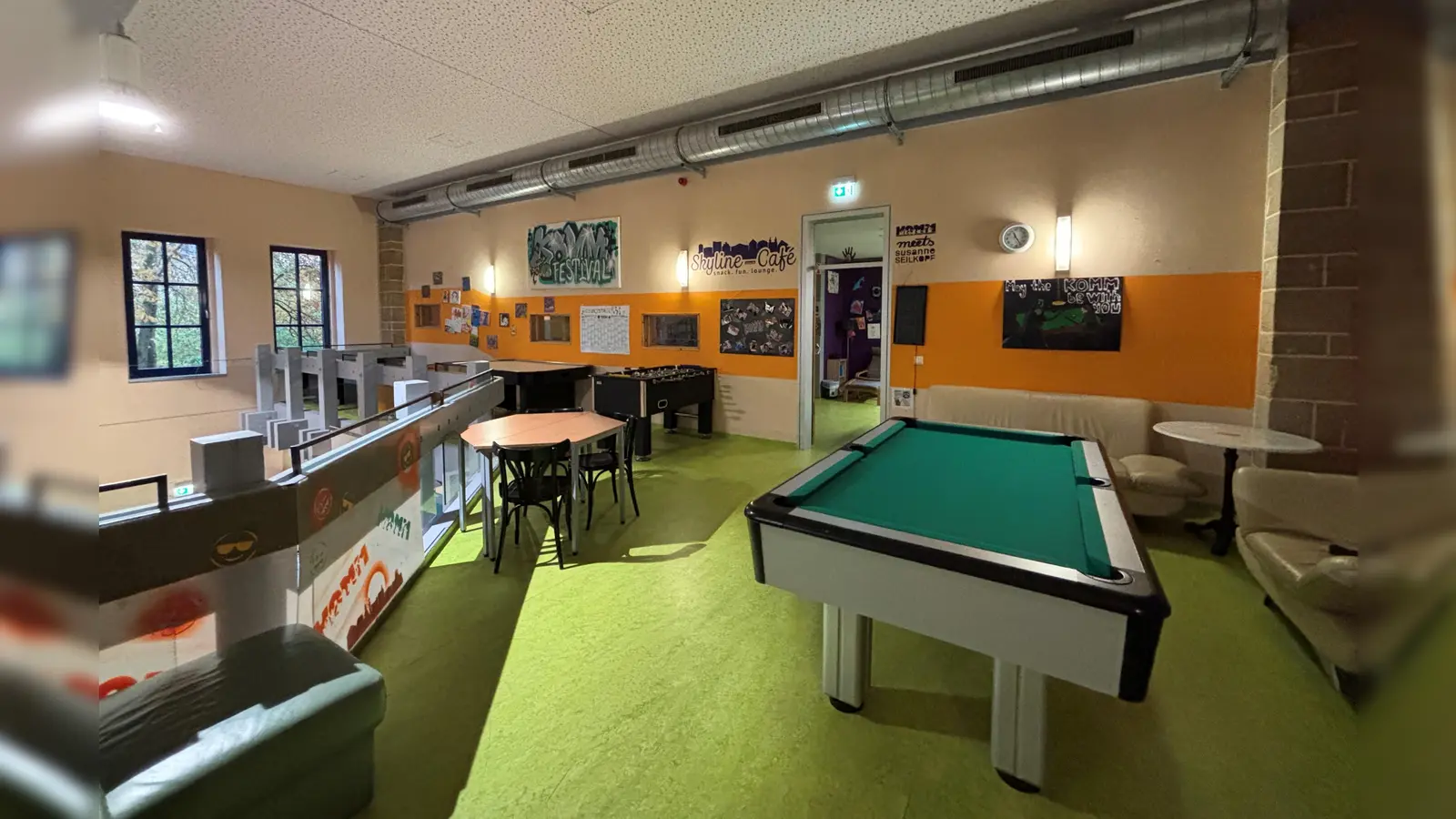 Das Kommunale Jugendzentrum (KOMM) der Stadt Bayreuth lädt im November zu zahlreichen Aktivitäten ein. (Foto: Stadt Bayreuth)