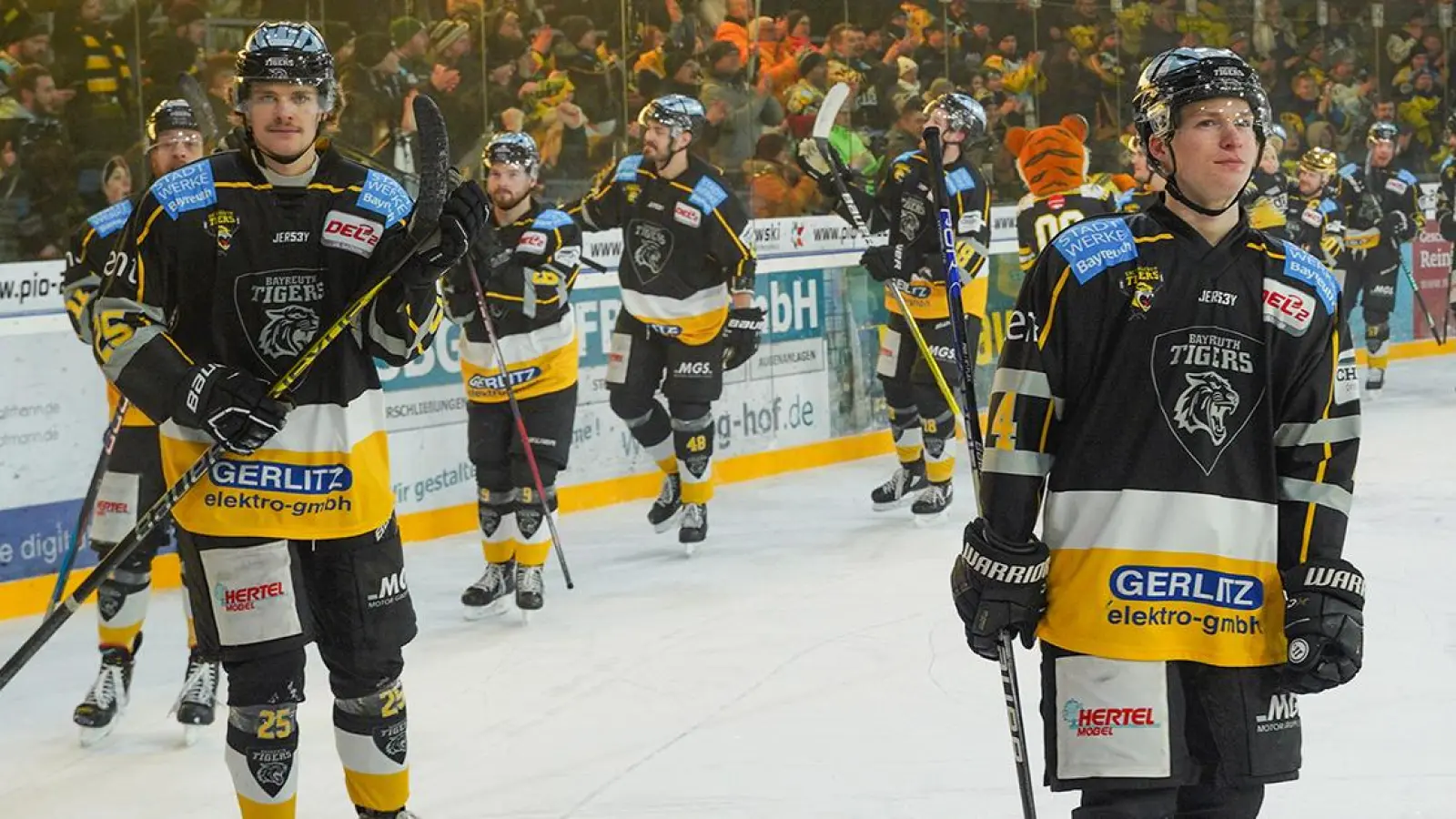 Bayreuth Tigers Eishockey DEL2 (Foto: Dörfler)