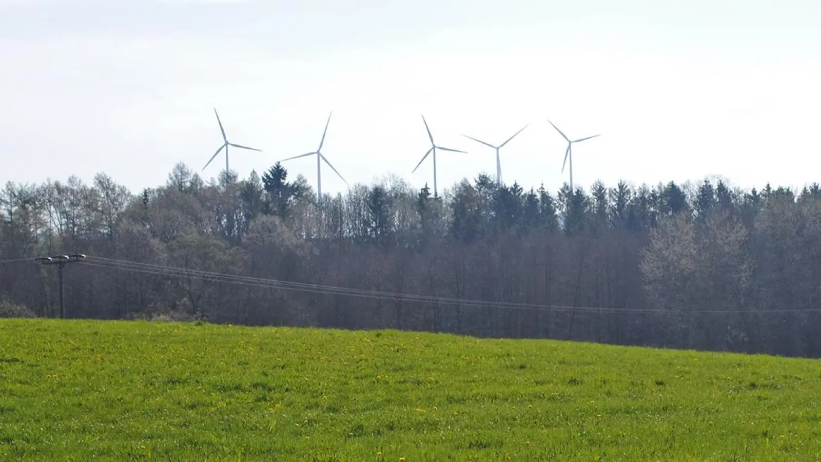 Schnabelwaid Windkraft Kitschenrain Creußen (Foto: Preiss)