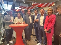 Das Pre-Opening des neuen Rewe-Marktes in Laineck war ein voller Erfolg.  (Foto: jm)