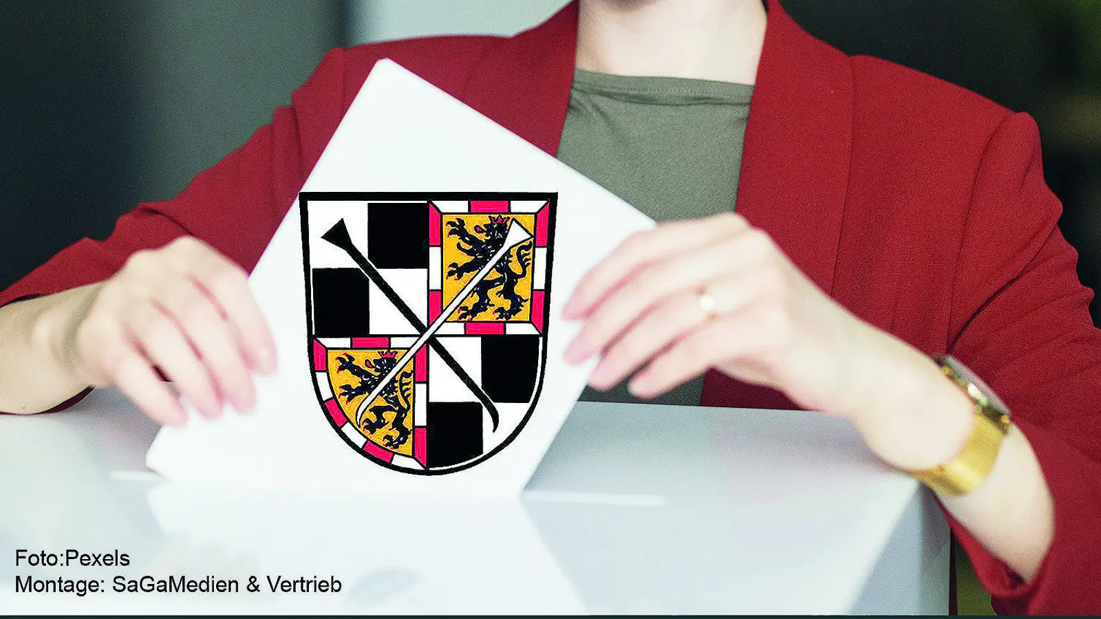 Am Sonntag, 08. März 2026, entscheidet sich wer künftig im Bayreuther Rathaus Verantwortung trägt und wie der Stadtrat zusammengesetzt sein wird.  (Foto: Pexels/Montage: SaGa Medien & Vertrieb)