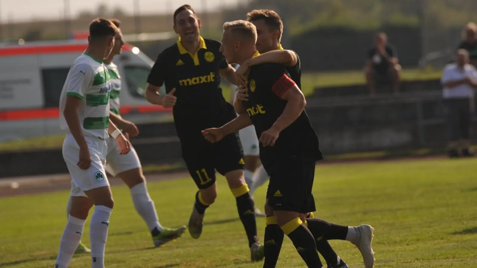 SpVgg Bayreuth: Reaktion gezeigt, Viertelfinale erreicht (Foto: inBayreuth.de)