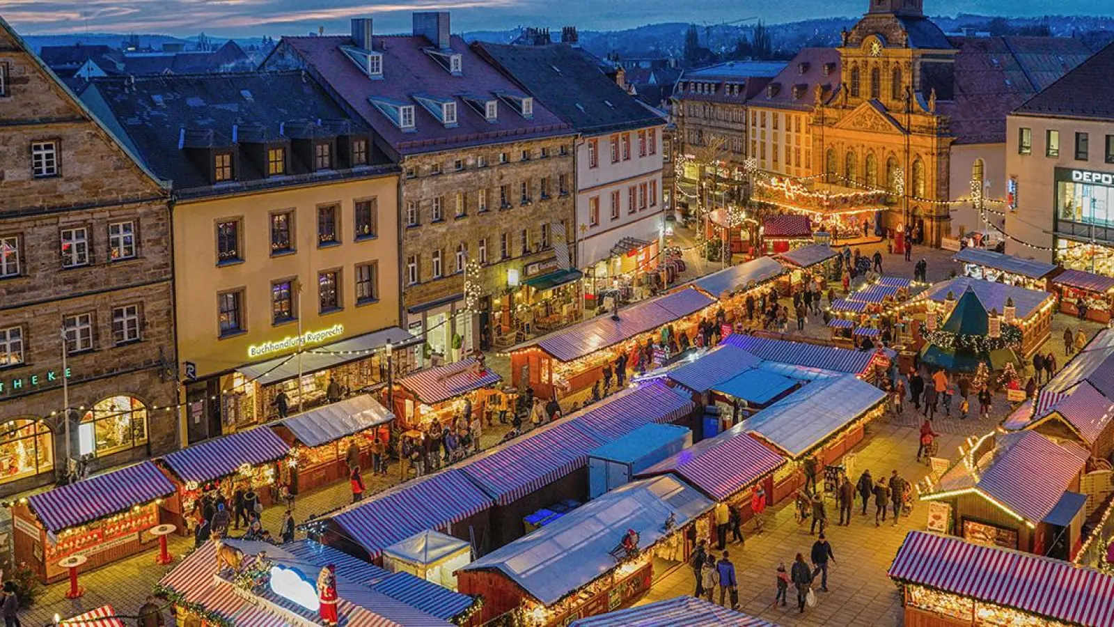Christkindlesmarkt in Bayreuth startet bald: Für diese Verkehrsteilnehmer wird der Markt tabu (Foto: Dörfler)
