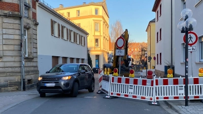 Dilchertstraße zwischen Badstraße und Werner-Siemens-Straße: Mitte Januar elf Tage lang gesperrt. (Foto: Lenkeit)