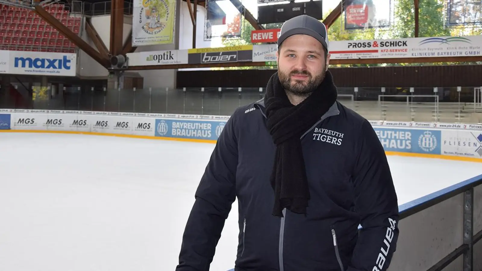 Marc Vorderbrüggen löste Robin Farkas als Coach der Bayreuth Tigers ab. (Foto: Lenkeit)