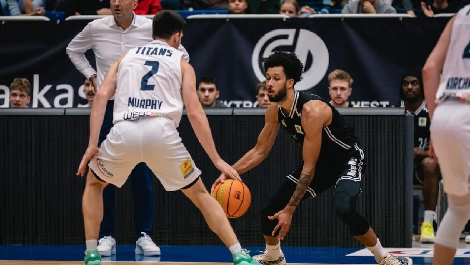 Trotz eines Durchhängers im zweiten Viertel gewann der BBC Bayreuth bei den Dresden Titans. (Foto: Florian Wolf)