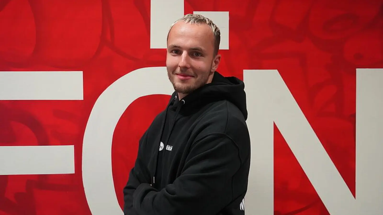 Leo Eberle, in der laufenden Saison noch Innenverteidiger der SpVgg Bayreuth, läuft in der kommenden Spielzeit für die U23 des 1. FC Nürnberg auf. (Foto: 1. FC Nürnberg)