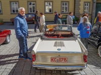 Bei bestem Wetter war am Wochenende viel los in der Bayreuther Innenstadt.  (Foto: sd)